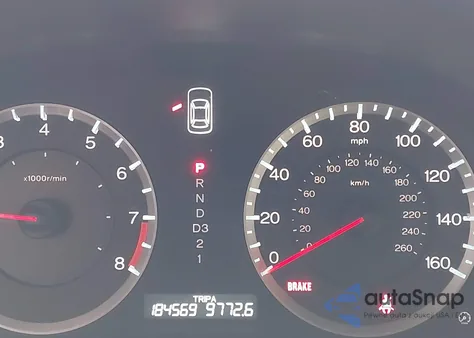 2009 Honda Accord 2.4 Ex-L из США, поврежденный, VIN 1HGCP26859A117583